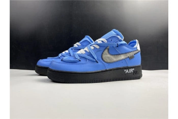O-W x AIR FORCE 1 LOW UNIVERSITY BLUE CK0866-401