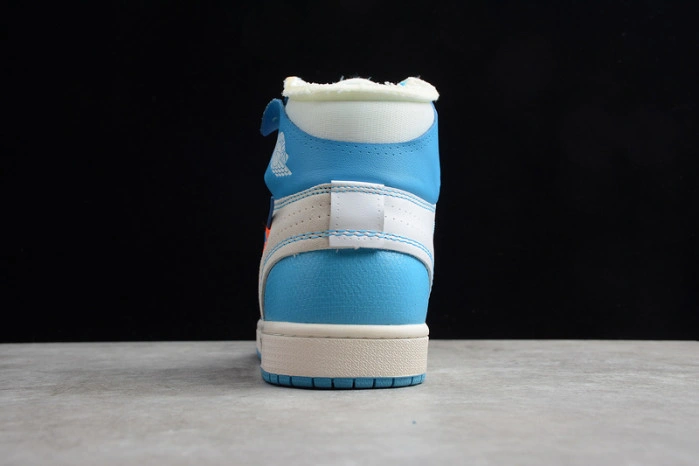 O-W x Air Jordan 1 UNC Release Date AQ0818-148