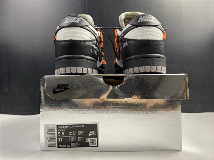 O-W x Nike Dunk Low CT0856 -001