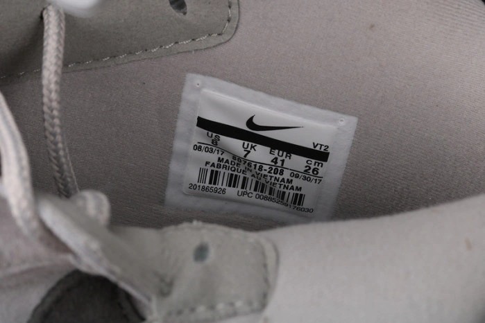 Reigning Champ x Nike Air Force 1 Mid '07 Light Grey Black 807618-208