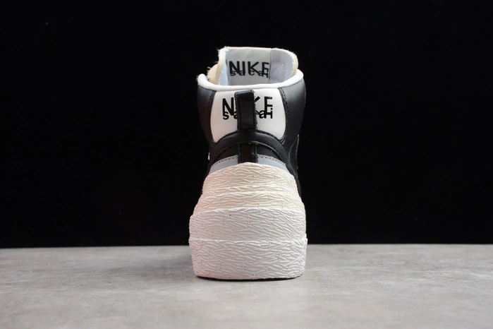 SACAI X NIKE BLAZER MID BLACK GREY BV0072-002