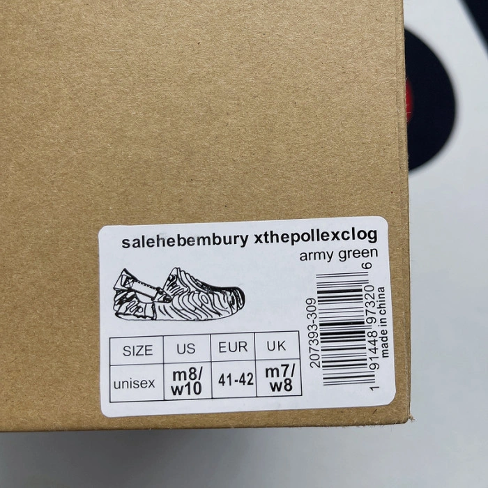 Salehe Bembury x Crocs Pollex Clog "Cucumber"