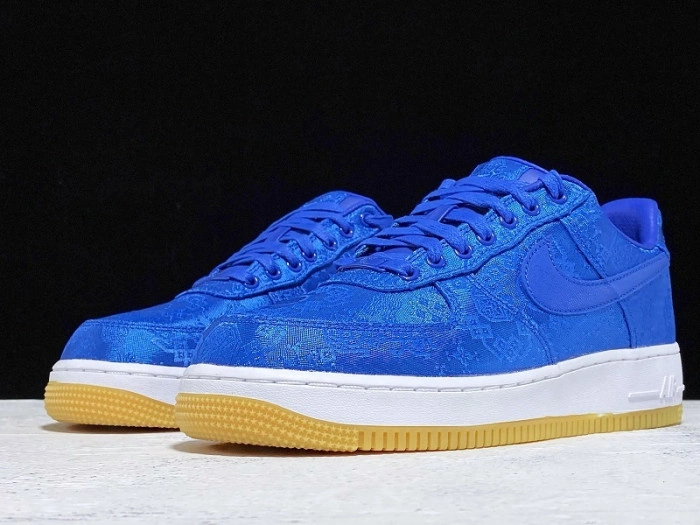 The Clot x Nike Air Force 1 Low in Game Royal CJ5290-400