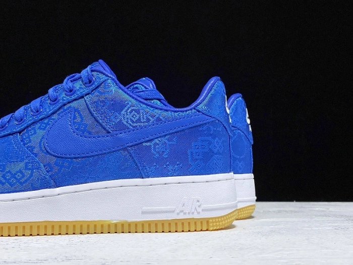 The Clot x Nike Air Force 1 Low in Game Royal CJ5290-400