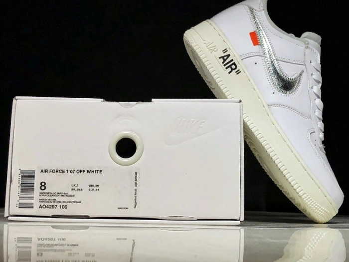 The O-W x Nike Air Force 1 Low ComplexCon AO4297-100