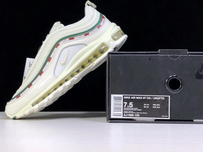 UNDEFEATED X NIKE AIR MAX 97 OG WHITE AJ1986-100