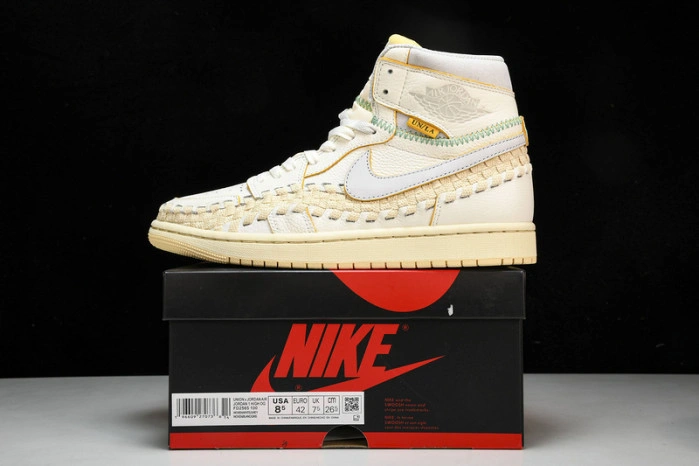 Union x Air Jordan 1 High OG "Woven"    FD2565-100