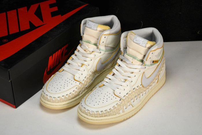 Union x Air Jordan 1 High OG "Woven"    FD2565-100