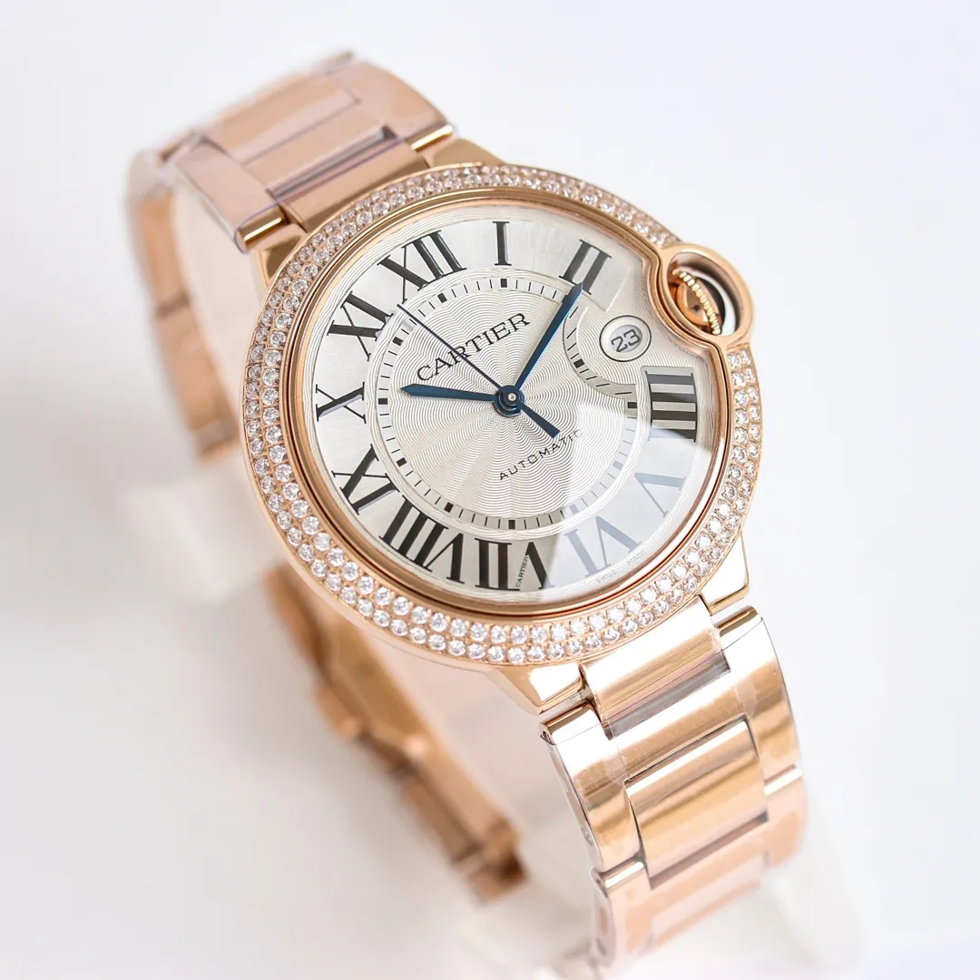 CARTIER Ballon Bleu 40 Rose Gold Replica Watch –  Fake Cartier Timepiece with Stunning Design Attractive 2732
