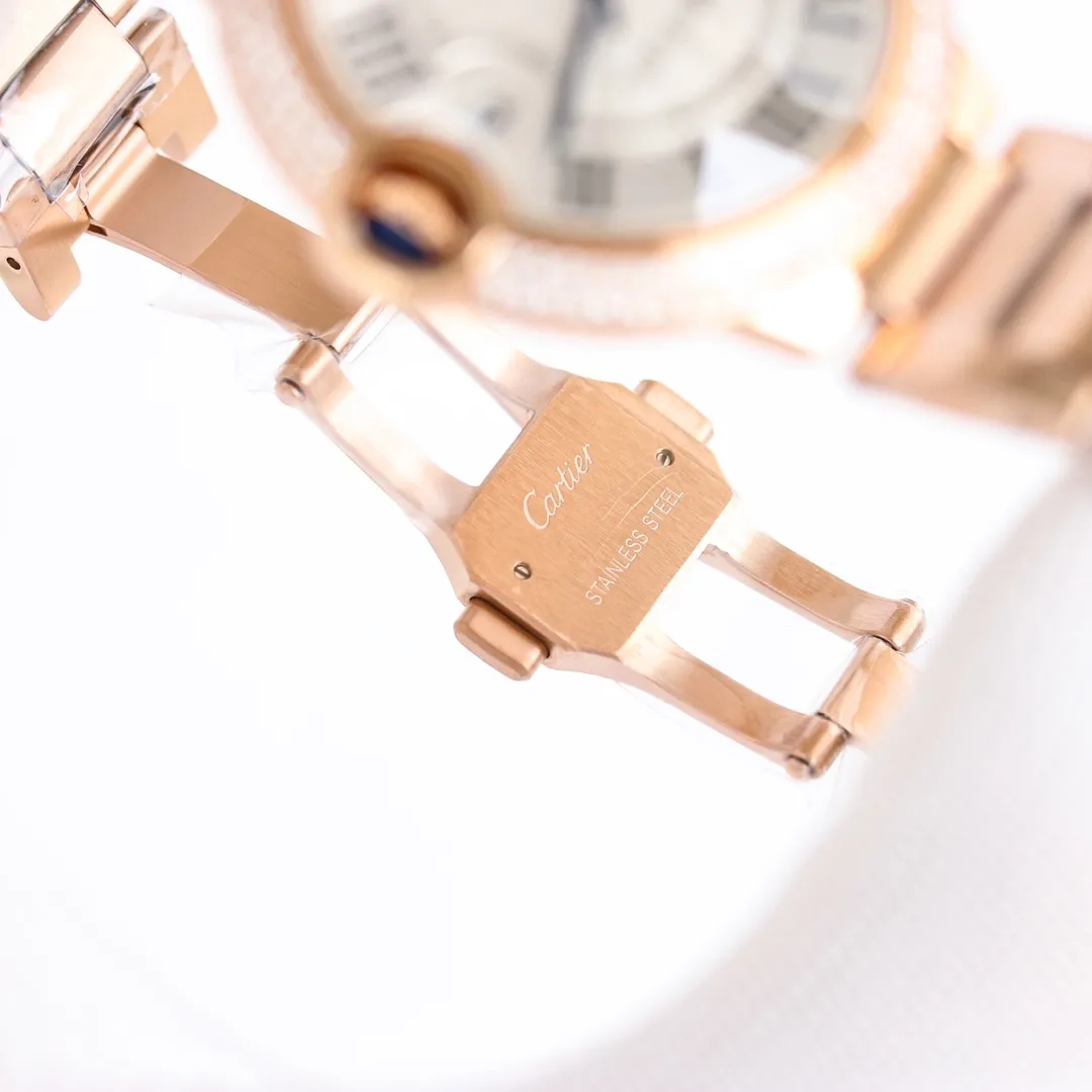 CARTIER Ballon Bleu 40 Rose Gold Replica Watch –  Fake Cartier Timepiece with Stunning Design Attractive 2732