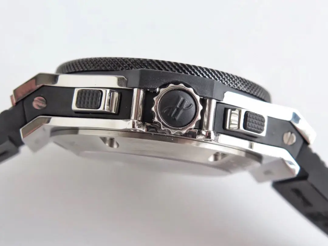 JB Factory Hublot Big Bang 44mm Black Dial Rubber Strap Chronograph Watch – Super Clone Model 301.PB.131.RX Trendsetting 5993