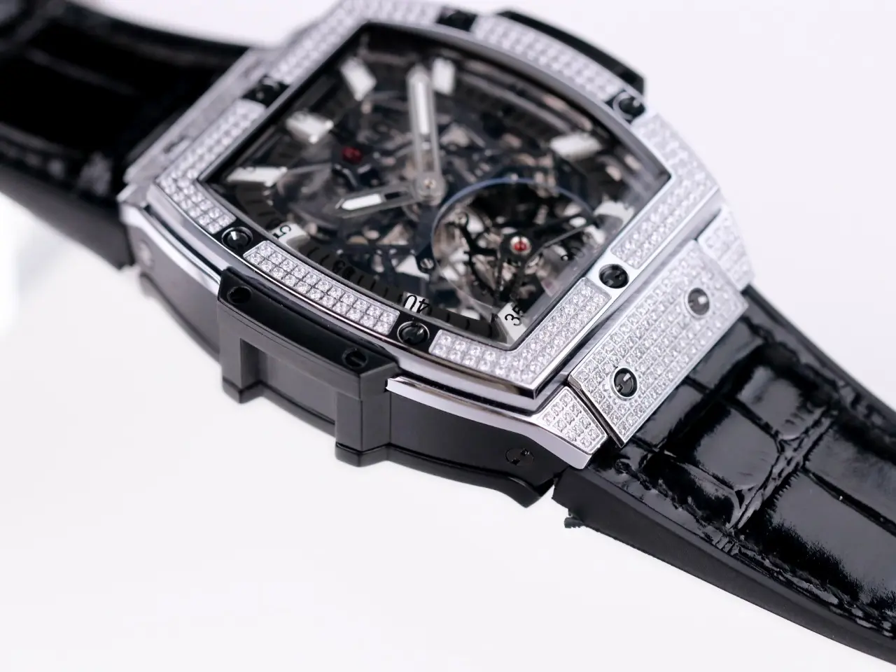 ZF Factory Hublot Masterpiece 906 Tourbillon Watch – Rose Gold Platinum, Black Leather Strap, Super Clone Edition Efficient 1395