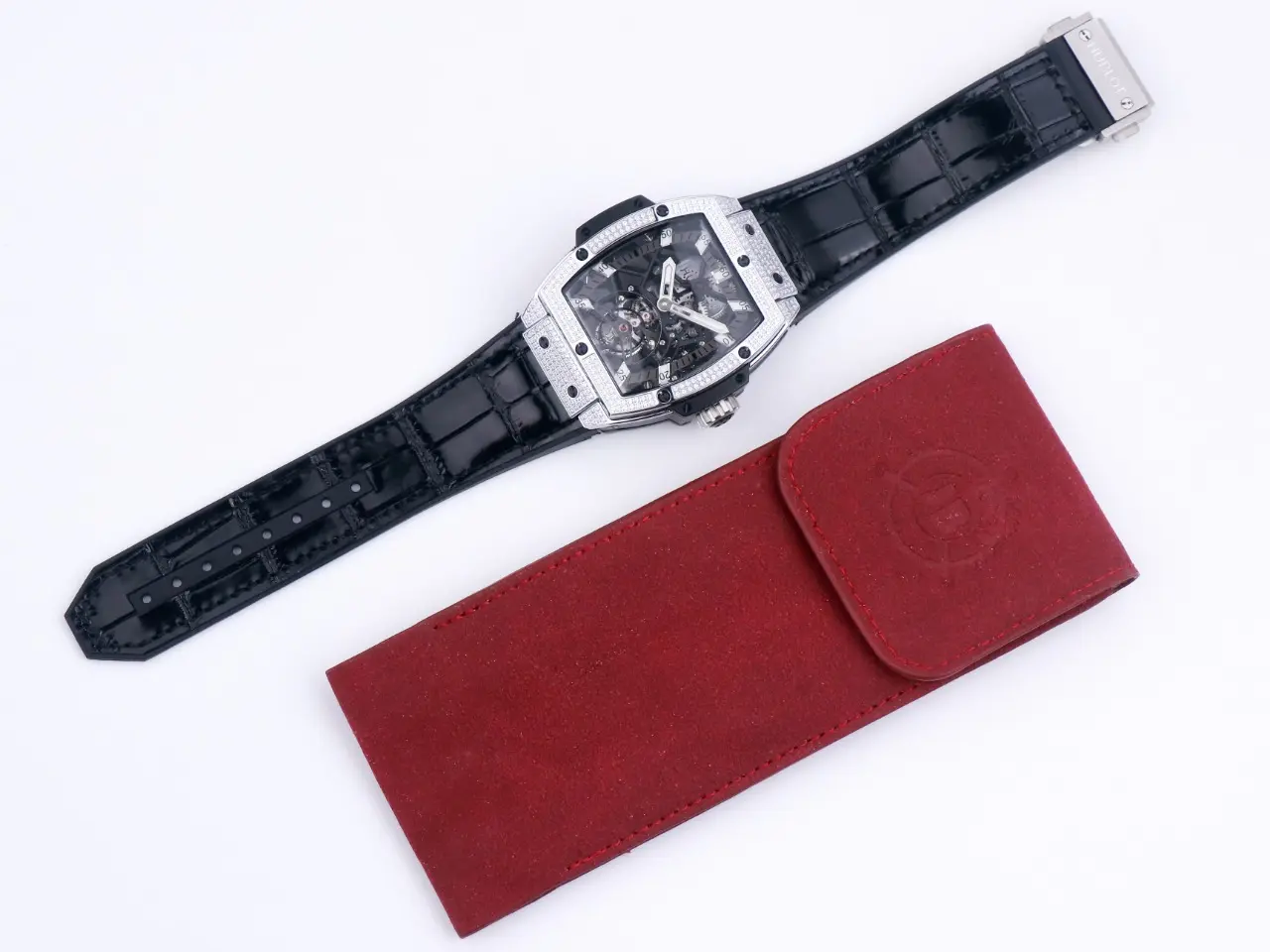 ZF Factory Hublot Masterpiece 906 Tourbillon Watch – Rose Gold Platinum, Black Leather Strap, Super Clone Edition Efficient 1395