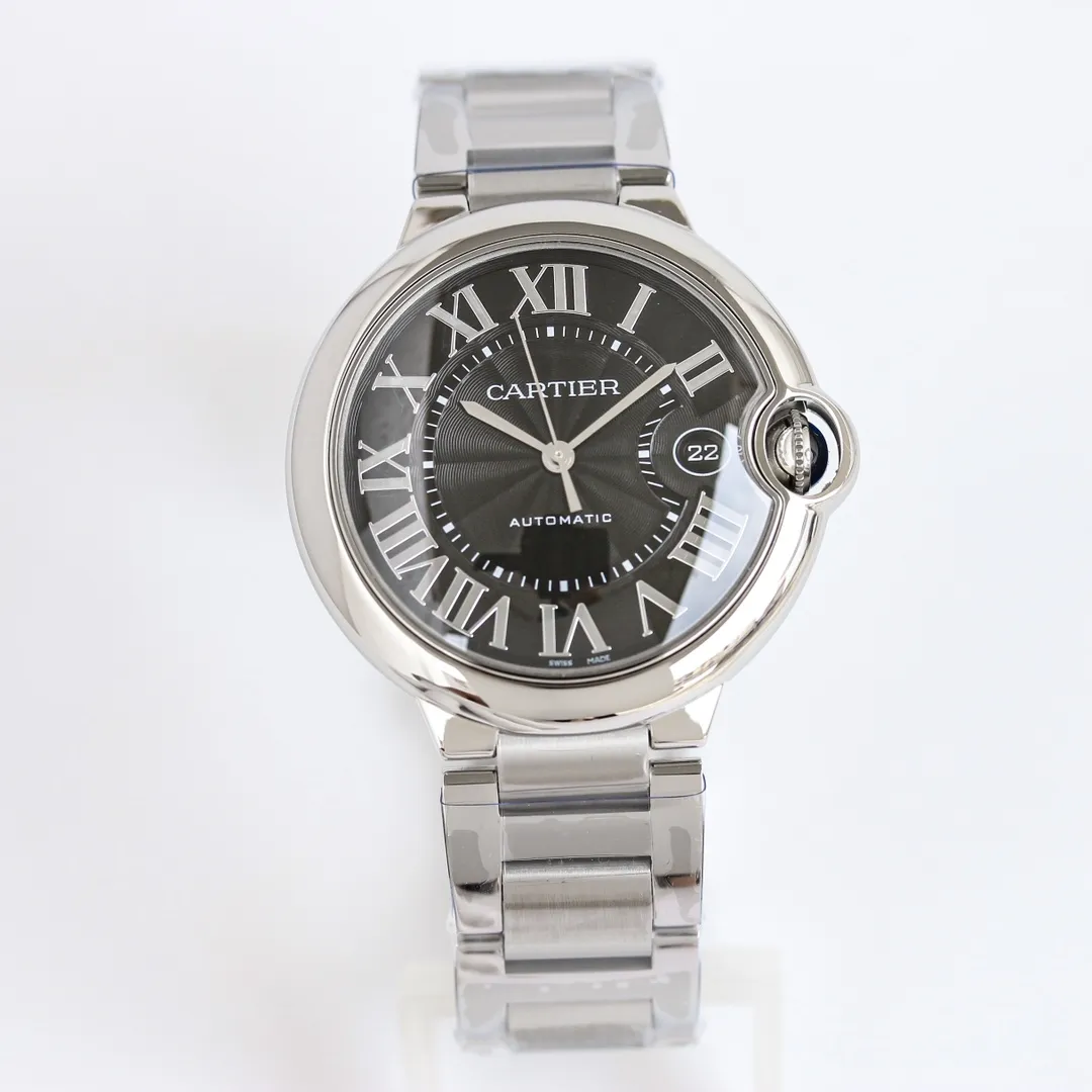 CARTIER Ballon Bleu 40mm Steel Watch Black –  Replica Watches & Fake Cartier Style TravelReady 2690
