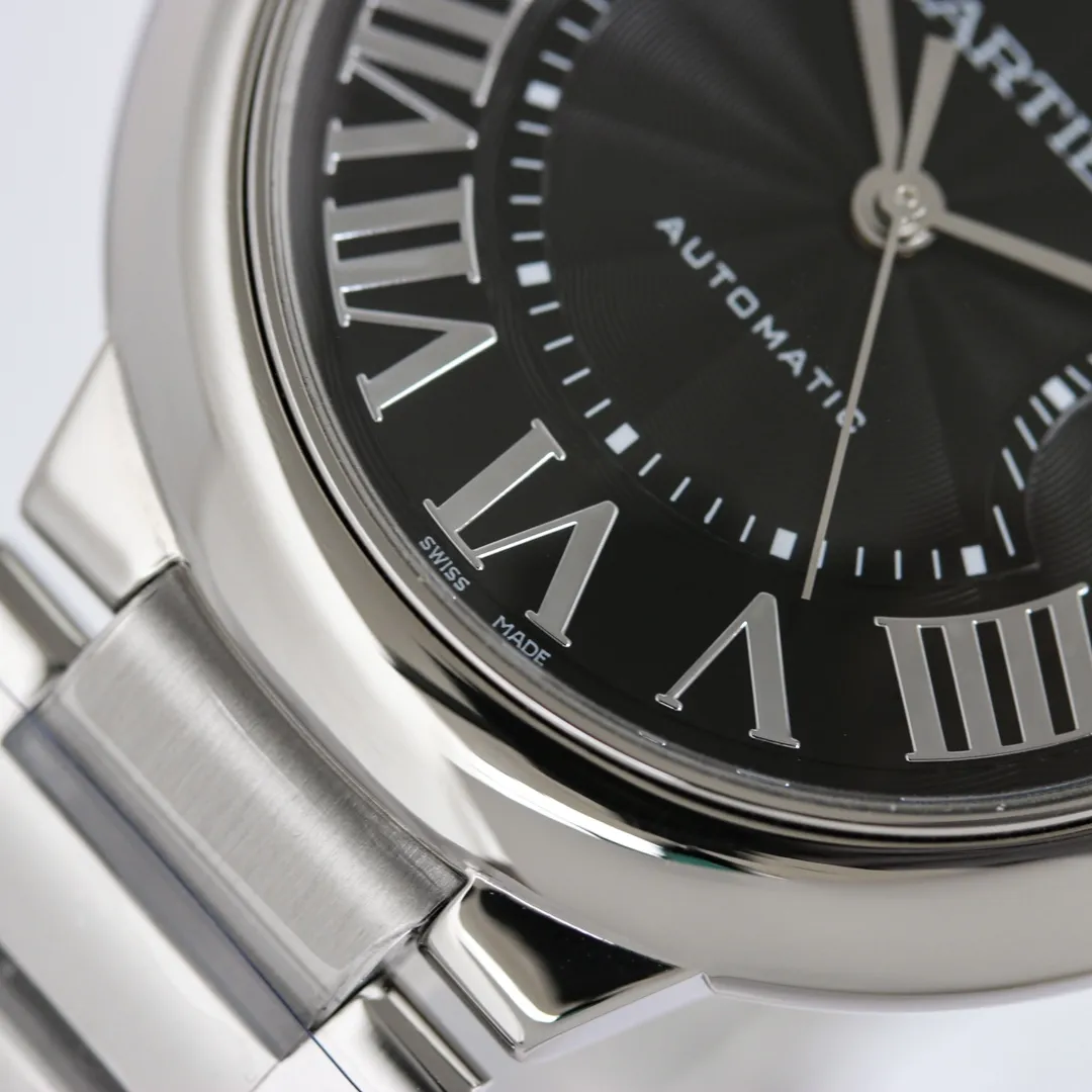 CARTIER Ballon Bleu 40mm Steel Watch Black –  Replica Watches & Fake Cartier Style TravelReady 2690