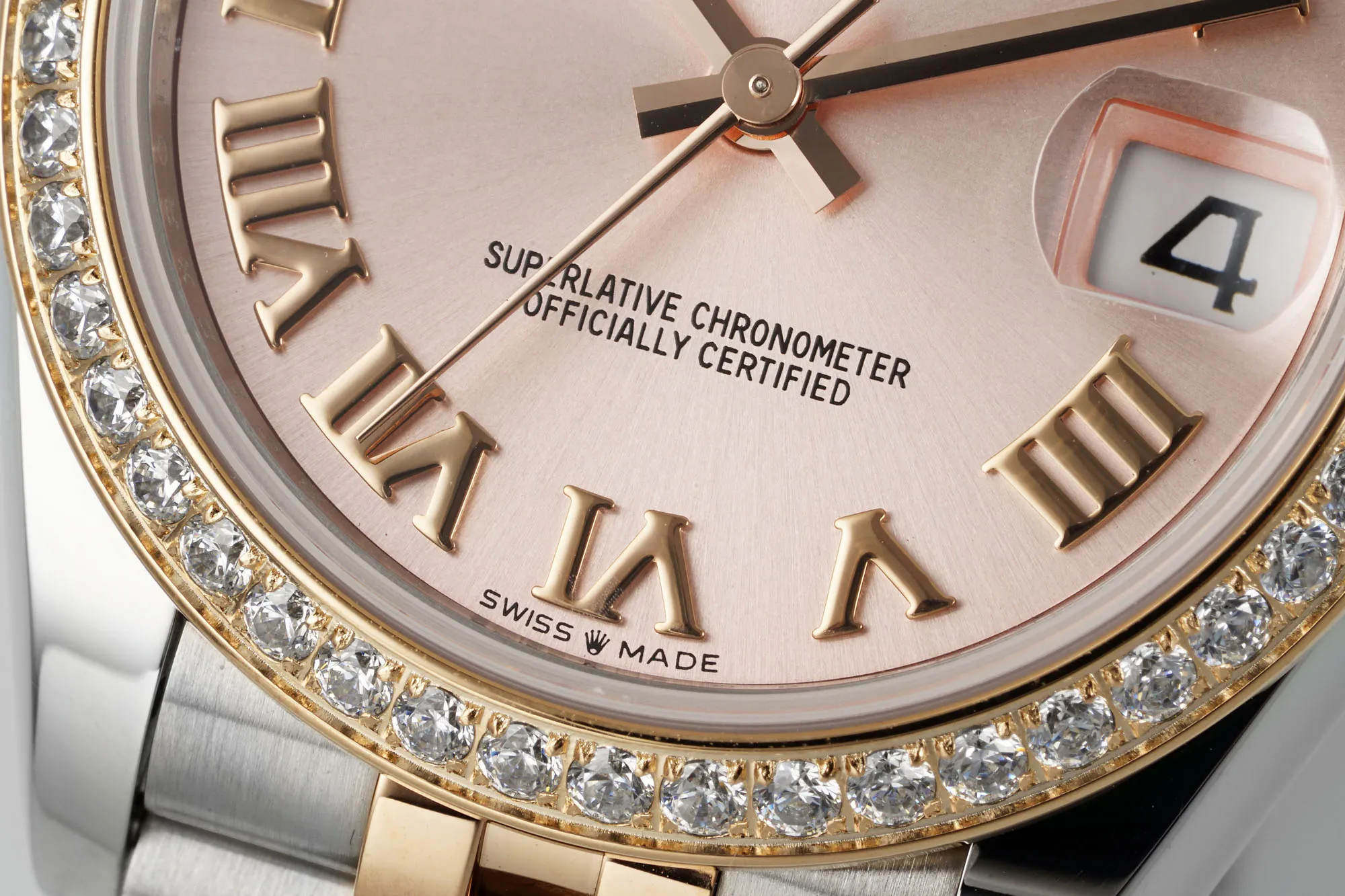 FastDry AR Factory Rolex Lady-Datejust 28mm Pink Dial Diamond Bezel Two-Tone Stainless Steel and Yellow Gold Jubilee Bracelet Automatic Watch 4986