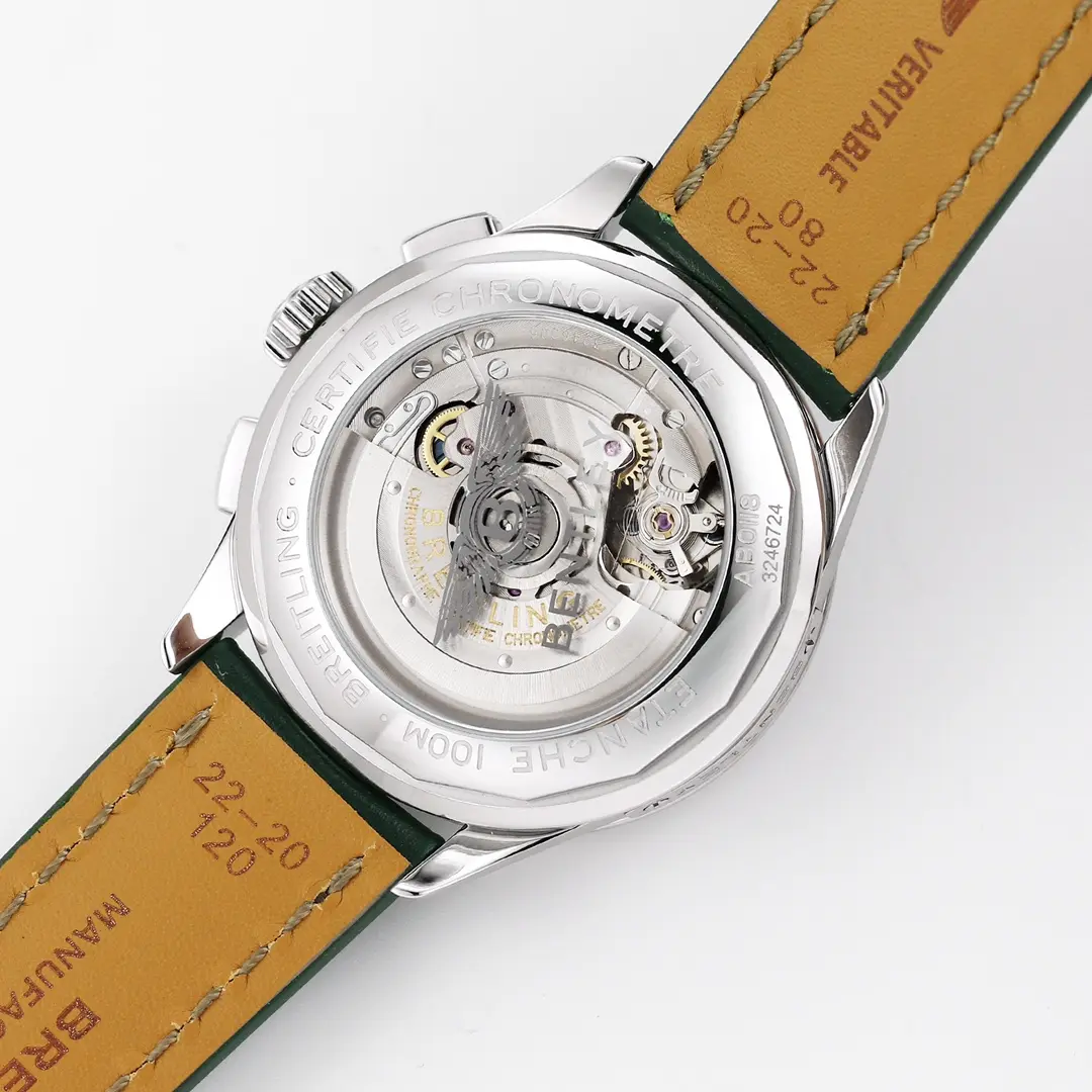 RelaxedFit OM Factory Breitling Premier B01 Chronograph Green Super Clone Watch – High-Quality Replica 2530
