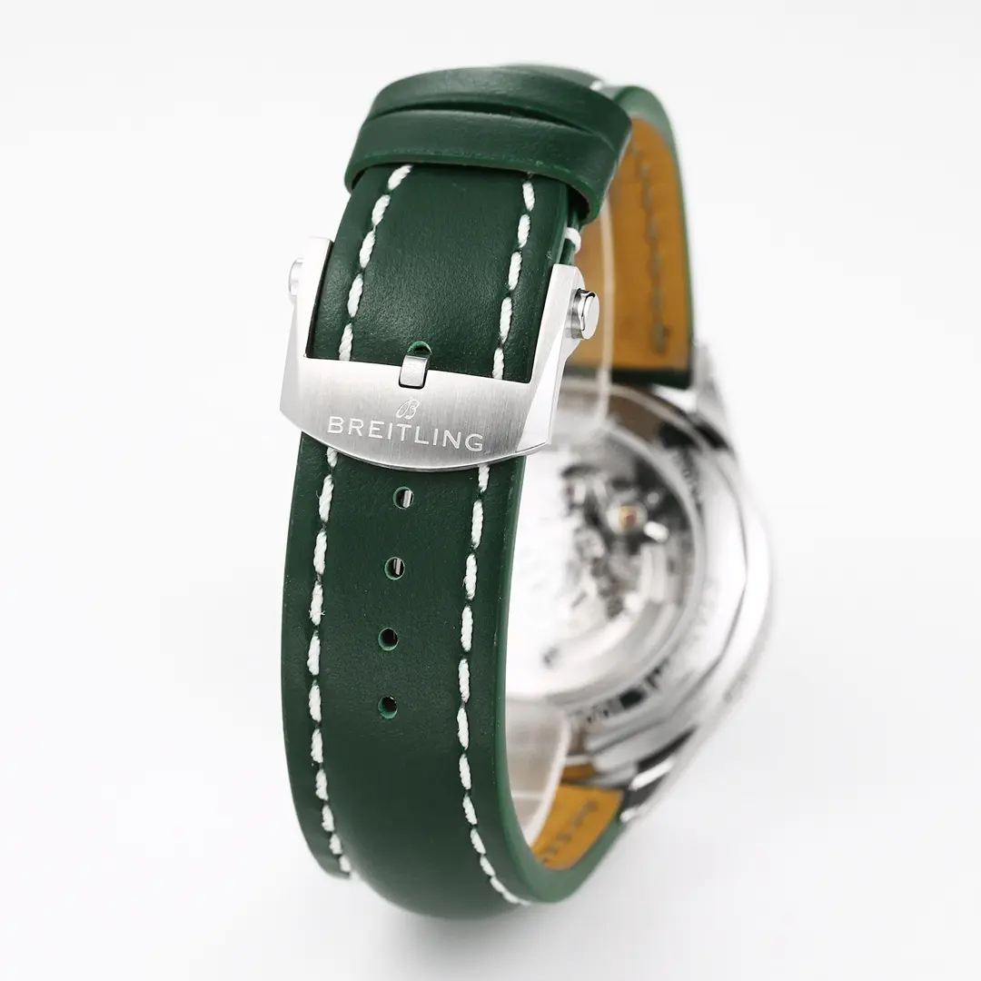 RelaxedFit OM Factory Breitling Premier B01 Chronograph Green Super Clone Watch – High-Quality Replica 2530