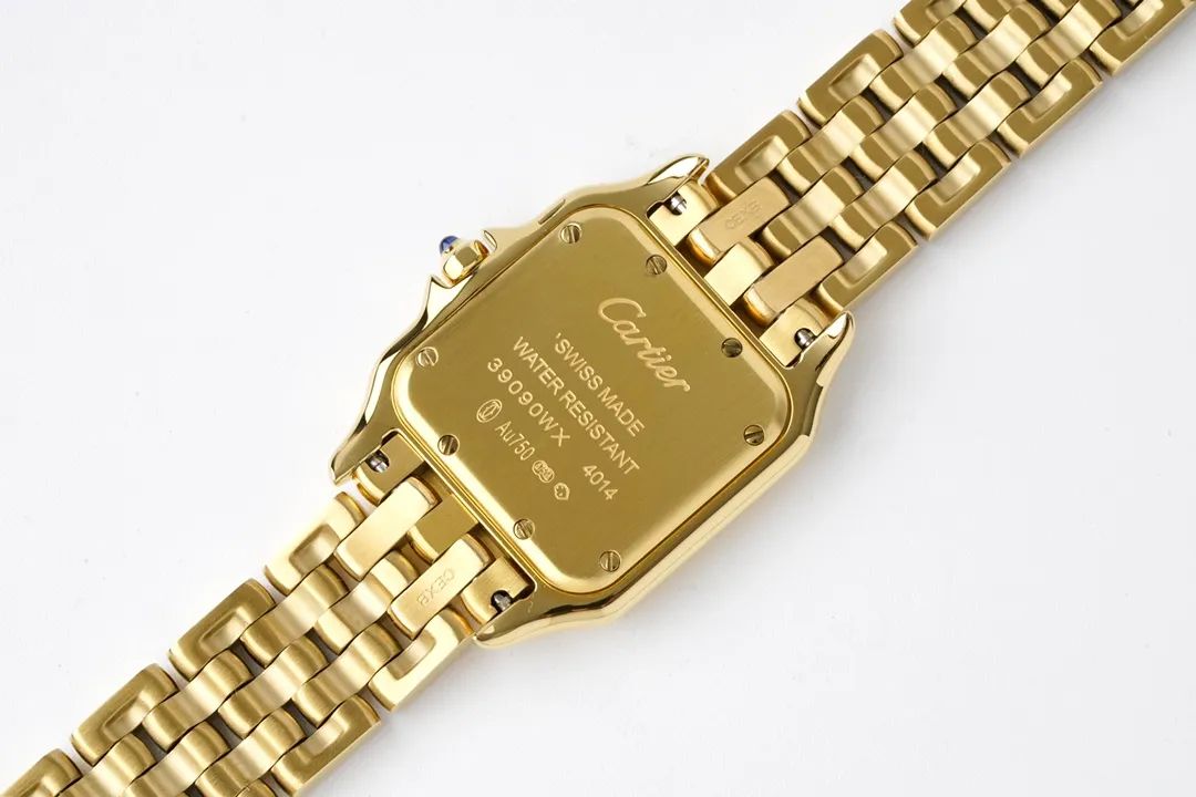3K Factory Cartier Panthere de Cartier Watch Gold Style Small size 22MM- Top Replica Watch DailyWear 2825