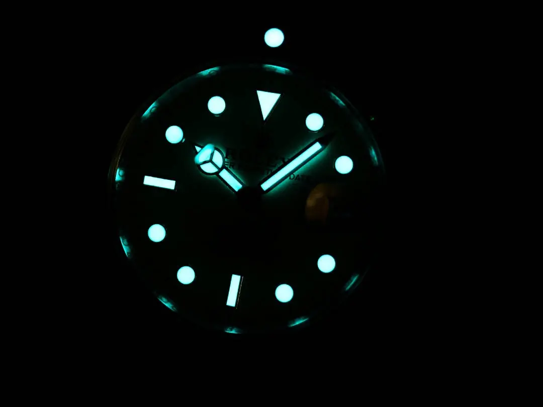 Rolex Submariner PARAKEET – Custom Gradient Green Dial, Carbon Fiber Bezel, 904L Stainless Steel Luxury Watch Functional 321