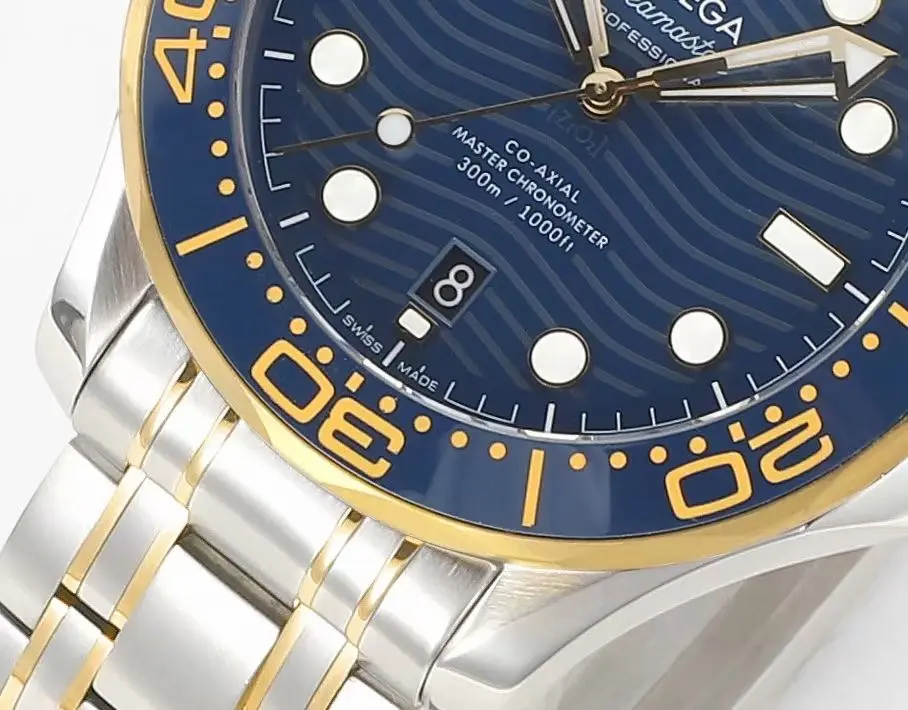 SoftTouch VS Factory OMEGA Seamaster Planet Ocean 600m Co-Axial Master Chronometer 42mm Diver’s Watch – Blue Dial, Stainless Steel with Ceramic Bezel by VSF Watches Brand 531