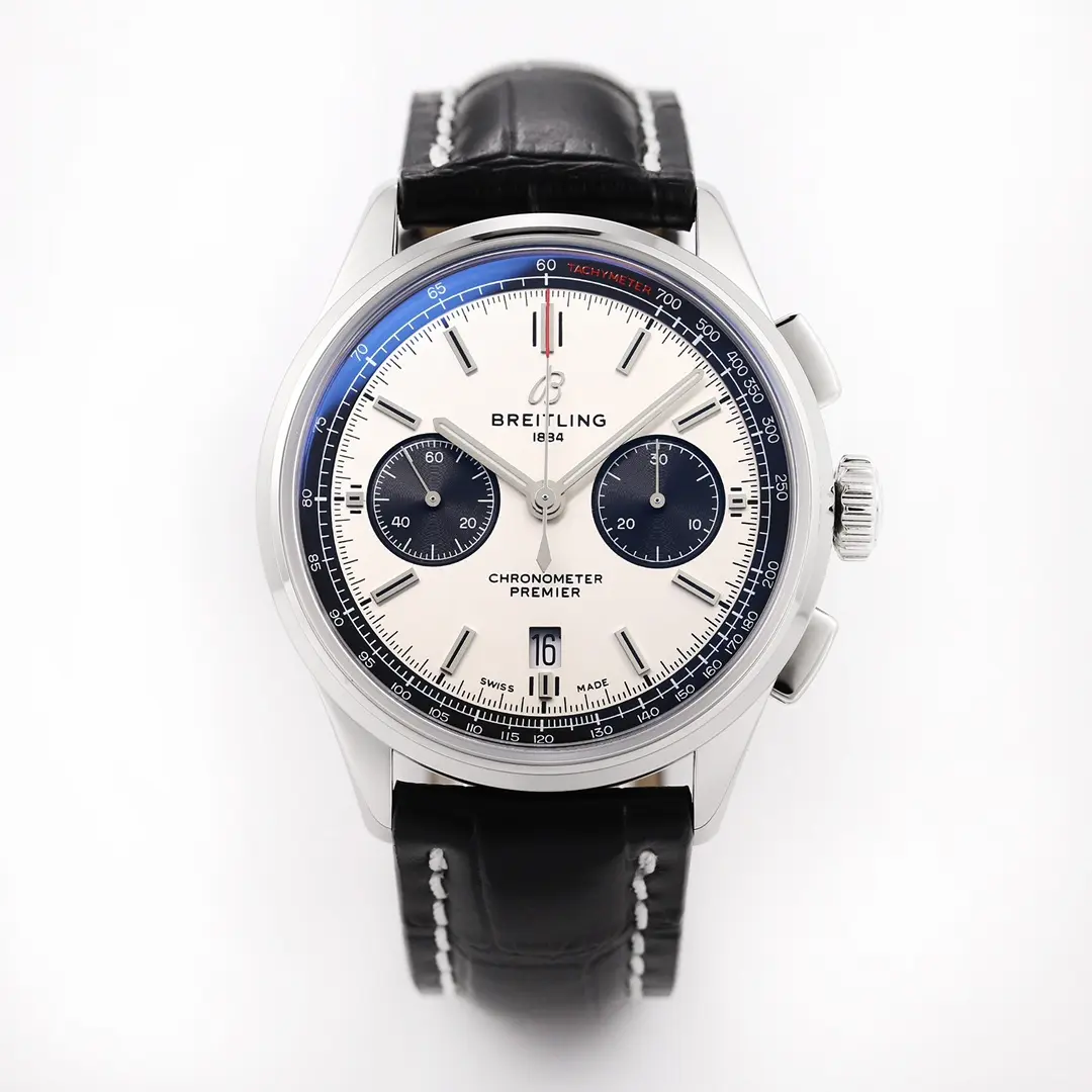 GF Factory Breitling Premier B01 Chronograph White Black – Super Clone Luxury Watch Trendsetting 5637