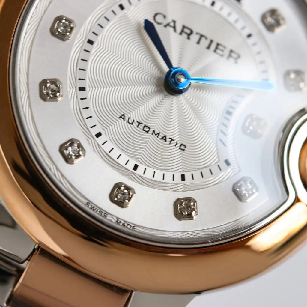 3K Factory Cartier Ballon Bleu Automatic Watch Rose Gold Steel – Best Replica Watch SportInspired 2748
