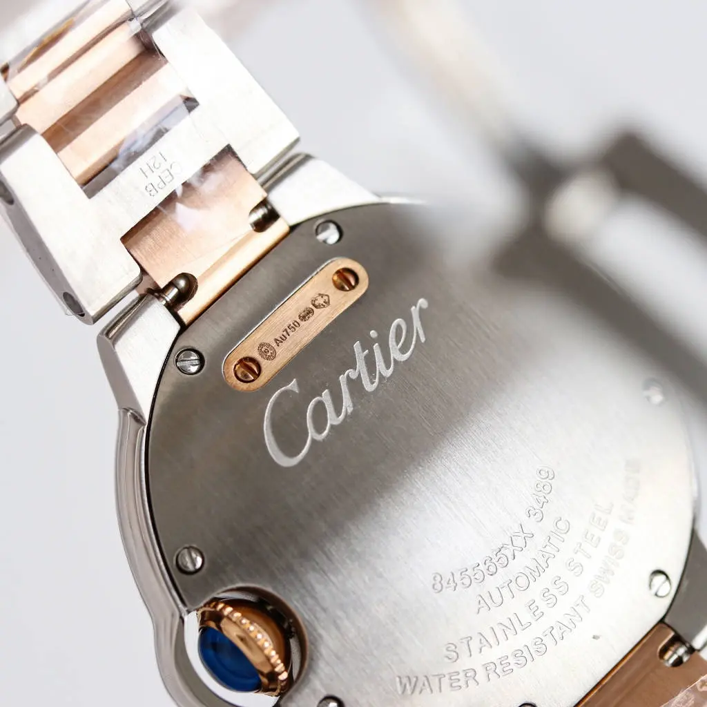3K Factory Cartier Ballon Bleu Automatic Watch Rose Gold Steel – Best Replica Watch SportInspired 2748