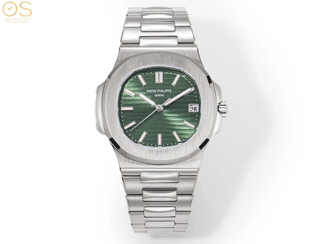 GoodFit TWA Factory Patek Philippe Nautilus 5711 Steel Green Dial Super Clone Replica Watch 7684