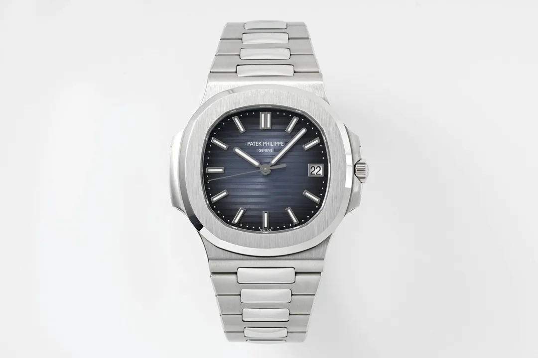 3K Factory Patek Philippe Nautilus 5811G Blue Dial Steel Super Clone Replica Watch Bright 2960