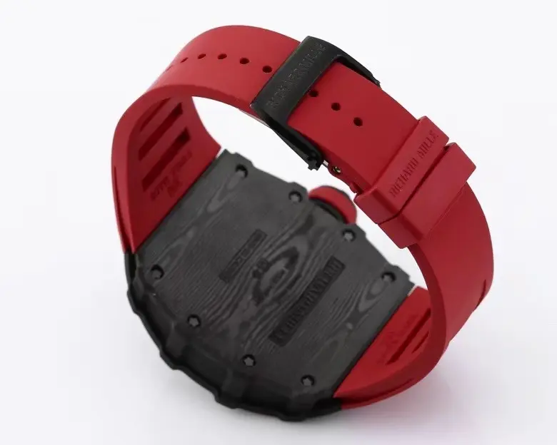 KV Factory Richard Mille RM 35-01 Rafael Nadal Red Rubber Super Clone Luxury Watch ZeroBulk 6530