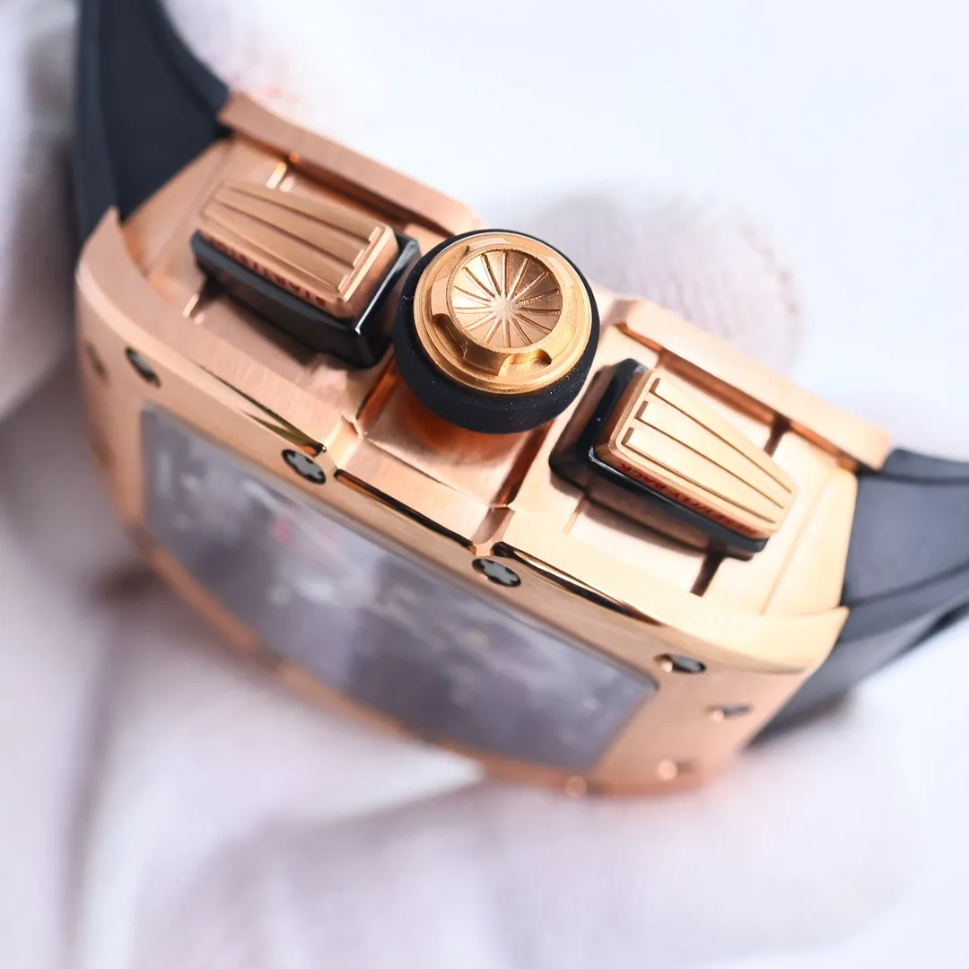 MultiPurpose RM Factory Richard Mille RM011-FM Rose Gold Chronograph –  Super Clone Watch 7402