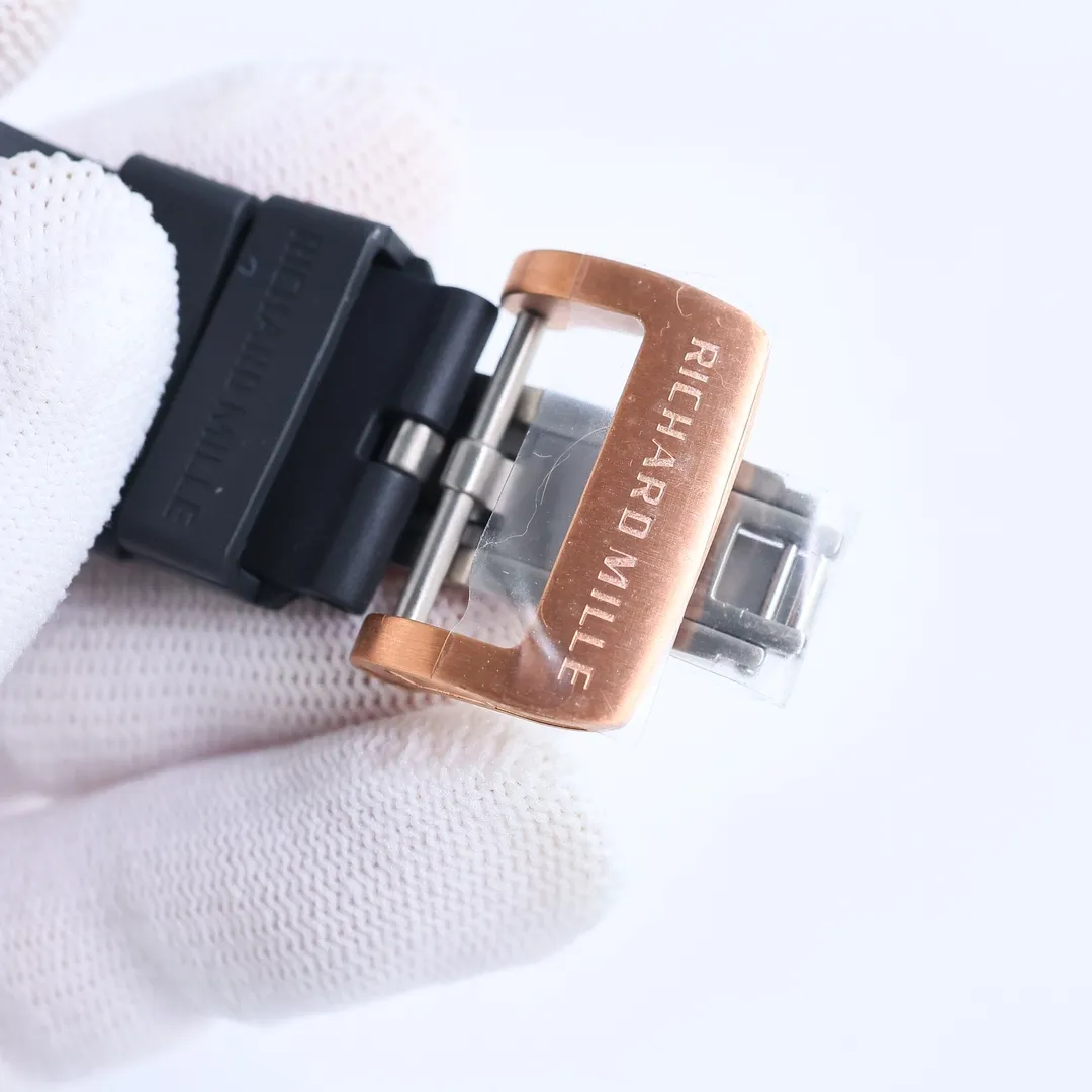 MultiPurpose RM Factory Richard Mille RM011-FM Rose Gold Chronograph –  Super Clone Watch 7402