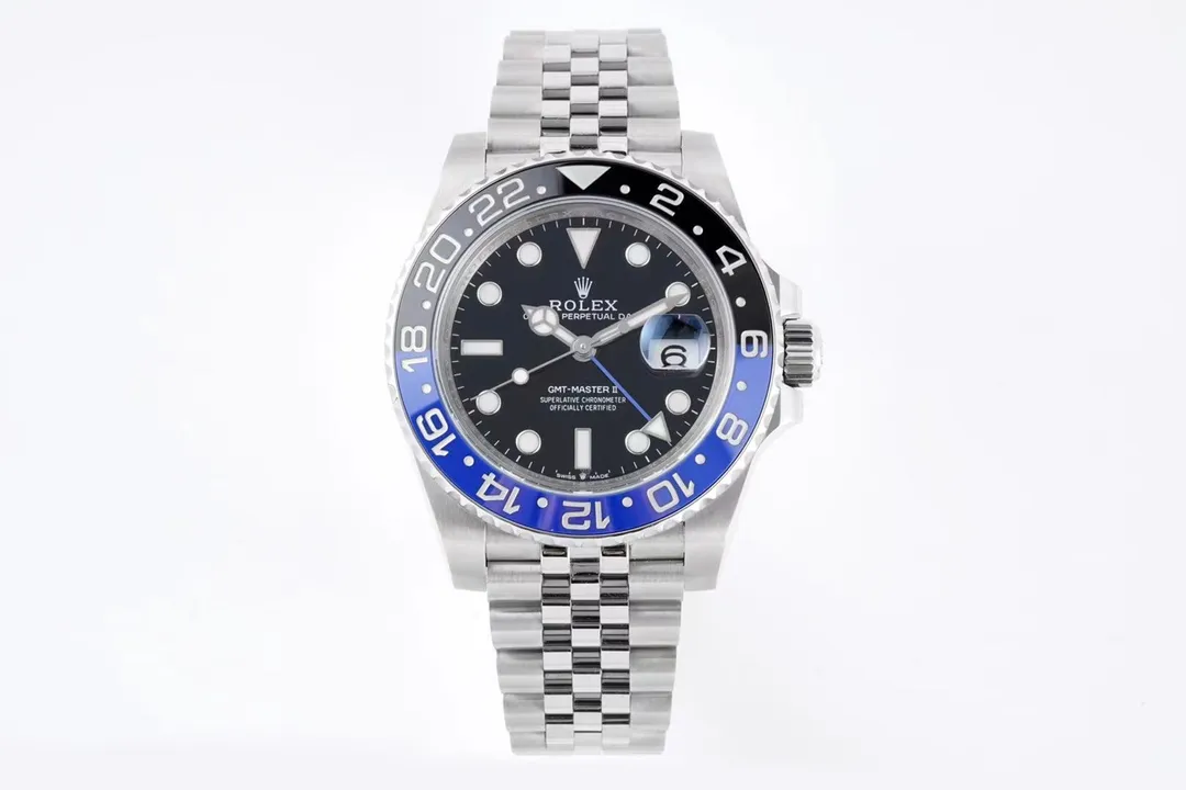 AR Factory Rolex GMT-Master II Batman 126710BLNR Stainless Steel Automatic Watch with Black Dial SoftTouch 358