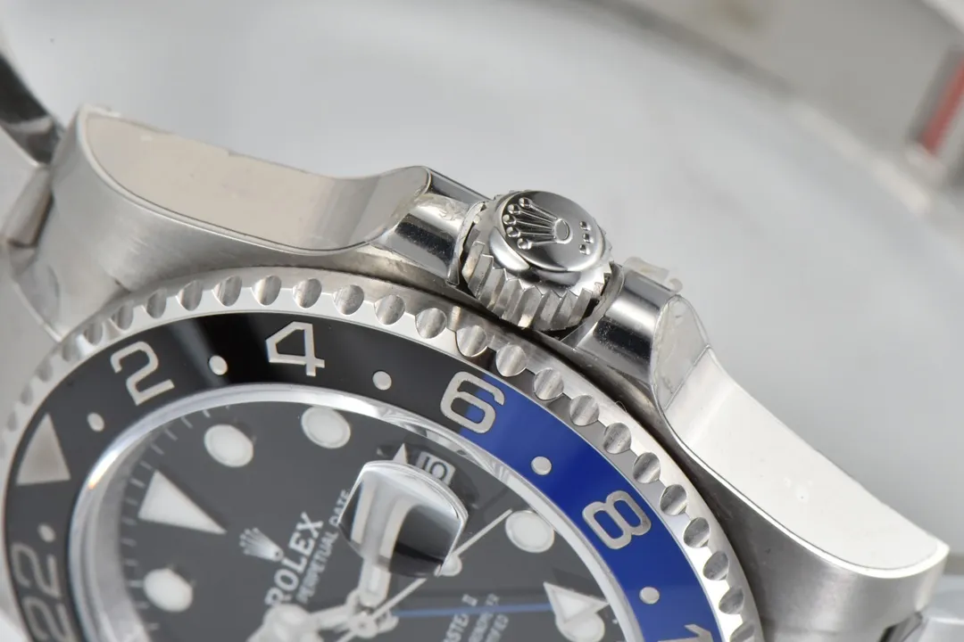 VS Factory Super Clone Rolex GMT-Master II Batman 126710BLNR Black Dial Blue Black Ceramic Bezel Stainless Steel Supportive 357