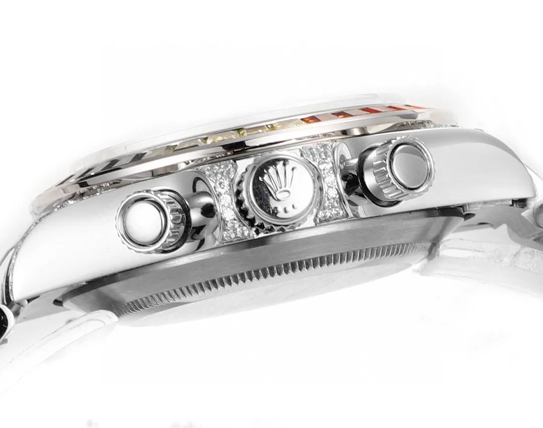 Tailored Rolex Daytona HB1 – Platinum Bezel, Stainless Steel Case, Automatic Mechanical VSF Watches Collection 31