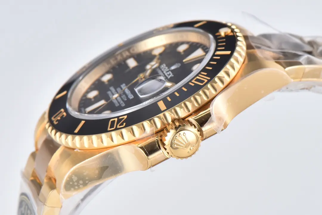HighPerformance VS Factory Rolex Submariner 40mm 116618 Series – Black Dial, Gold Stainless Steel, Diver Collection 326