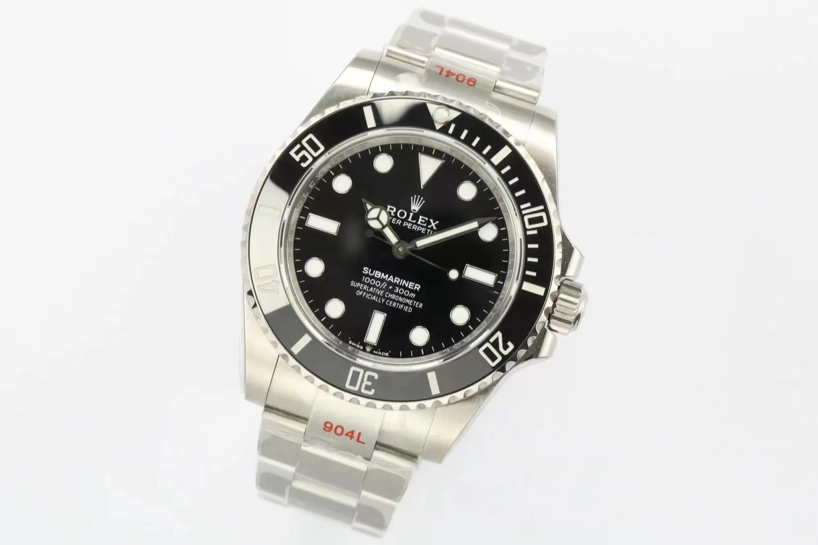 AR Factory Rolex Submariner Black Dial Stainless Steel Oyster Bracelet Automatic Men’s Dive Watch HighPerformance 4881