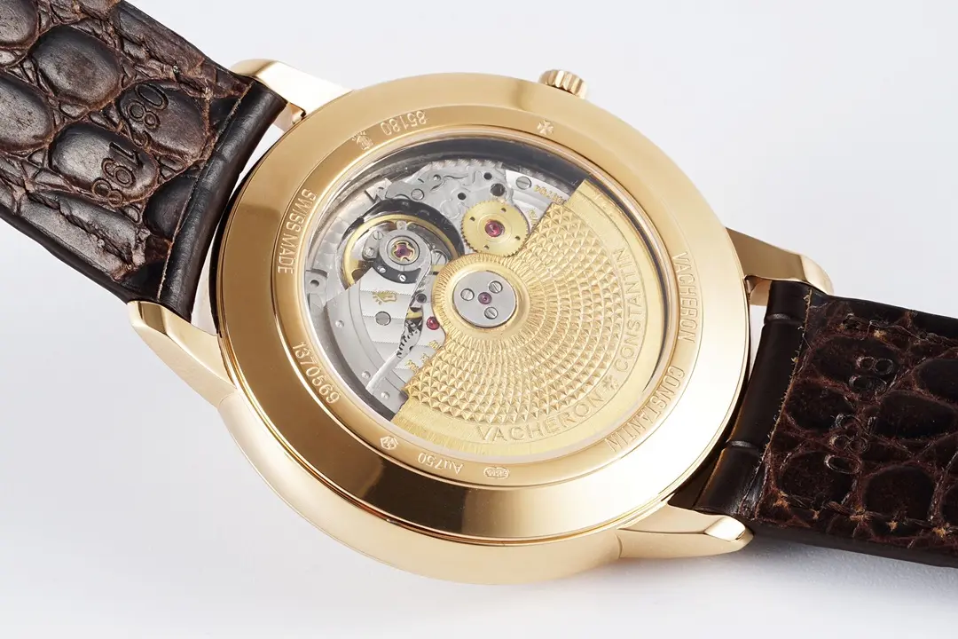 Casual GS Factory Vacheron Constantin Patrimony 85180 Series Watch – Gold Case, Brown Leather Strap,  Design, Best Super Clone Watches 4226