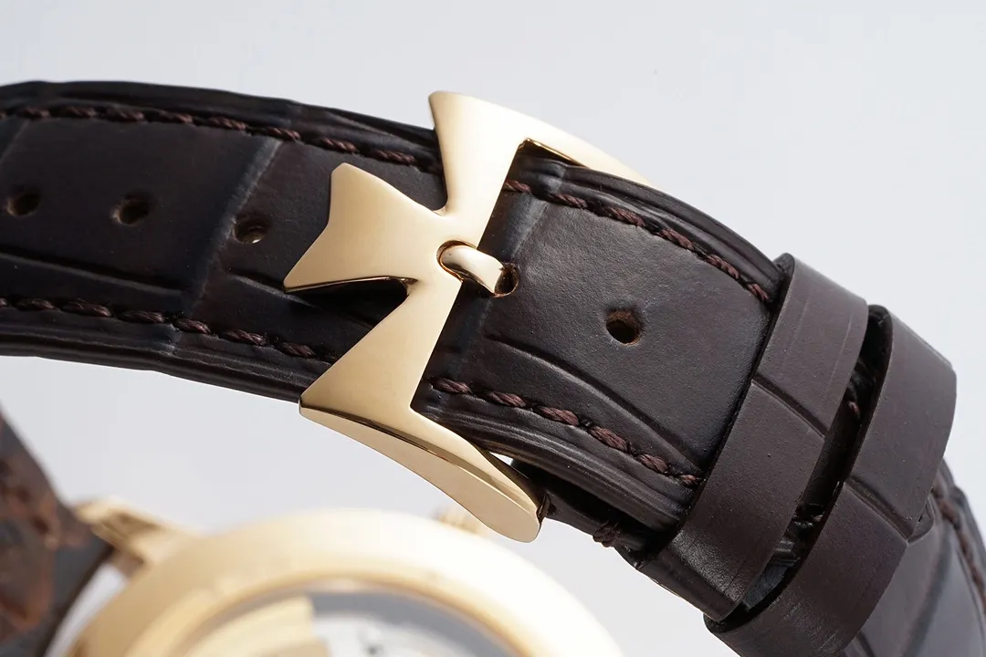 Casual GS Factory Vacheron Constantin Patrimony 85180 Series Watch – Gold Case, Brown Leather Strap,  Design, Best Super Clone Watches 4226