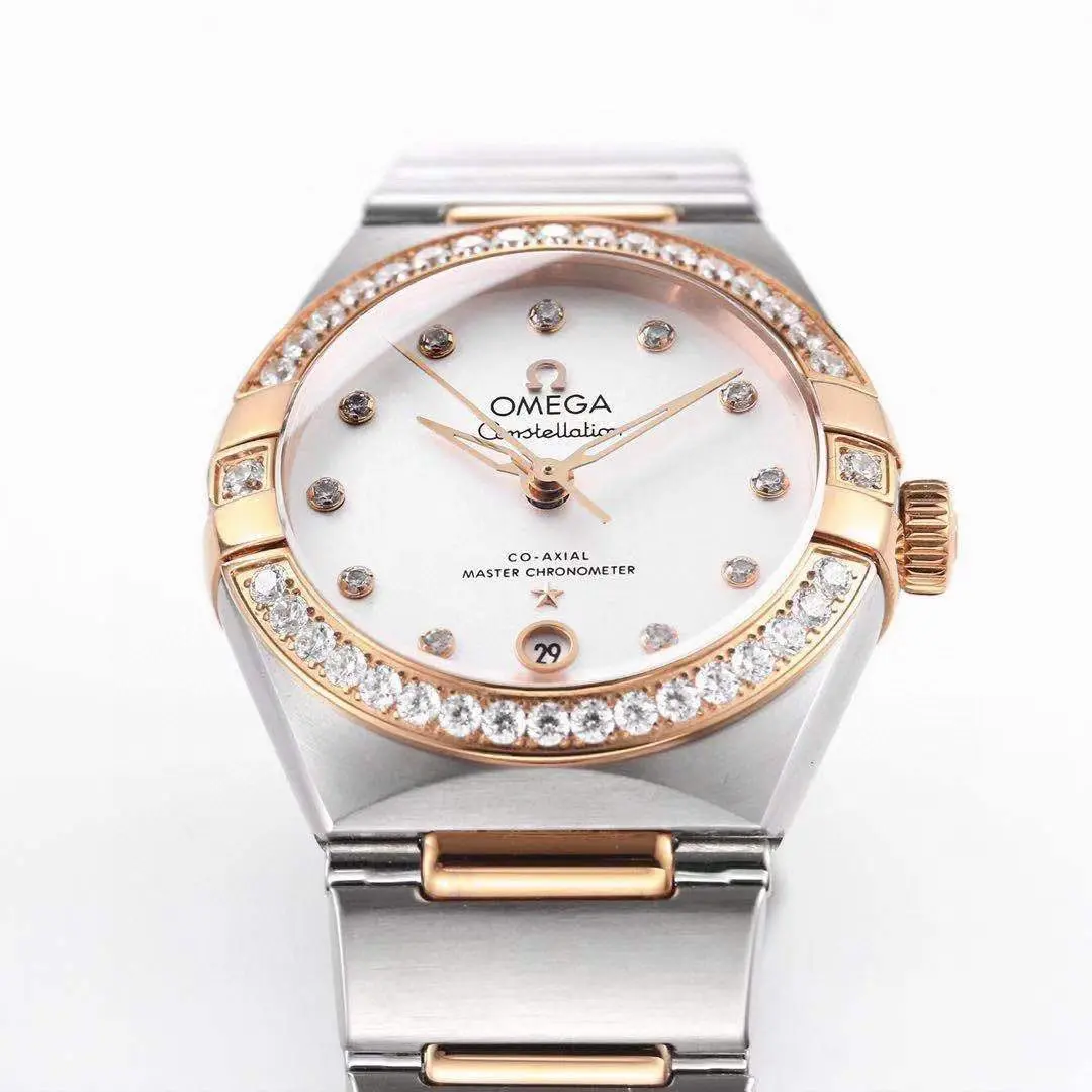 Comfortable Omega Constellation 29mm White Dial Two-Tone VSF Watch Replica –  Quality VSF Timepiece Collection 428