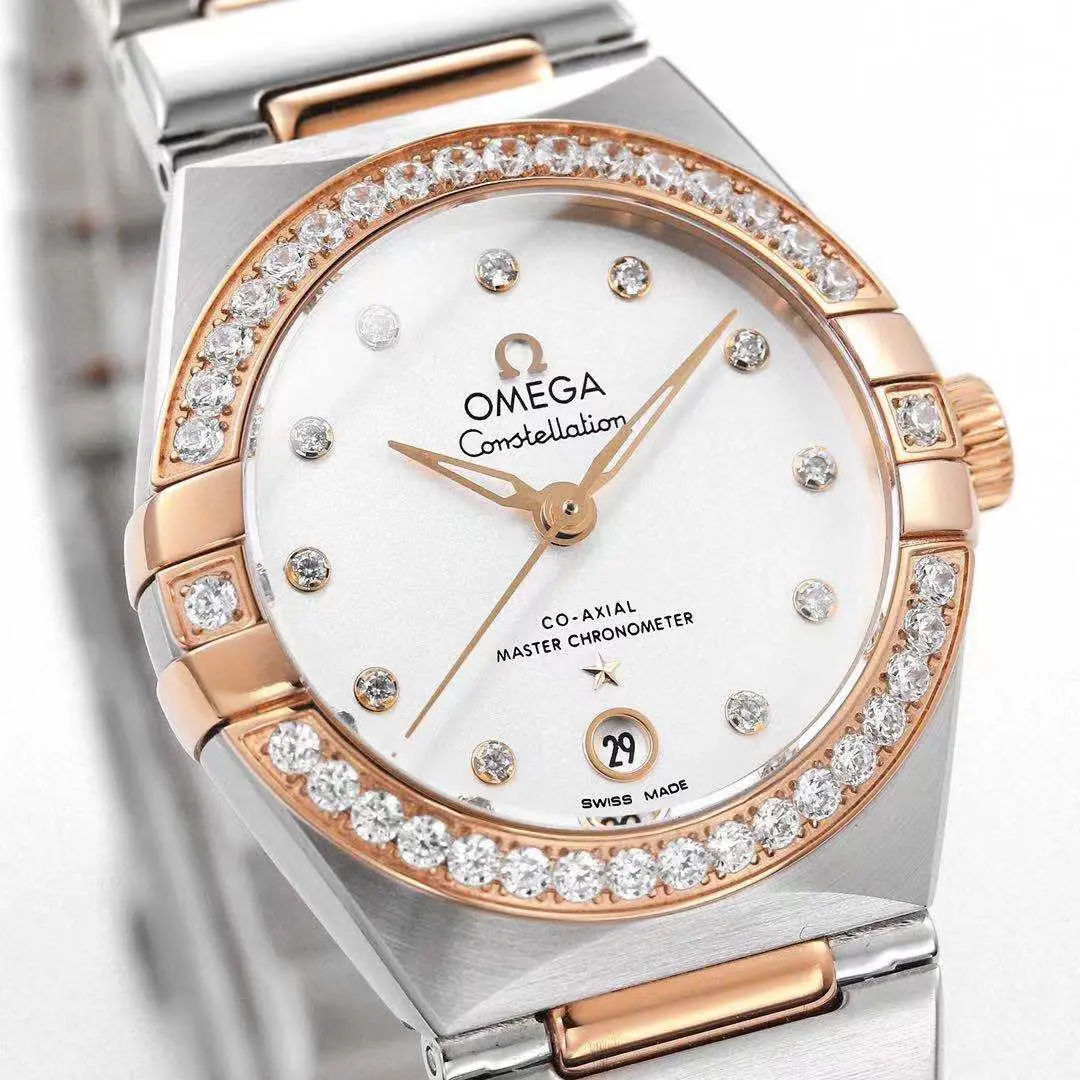 Comfortable Omega Constellation 29mm White Dial Two-Tone VSF Watch Replica –  Quality VSF Timepiece Collection 428