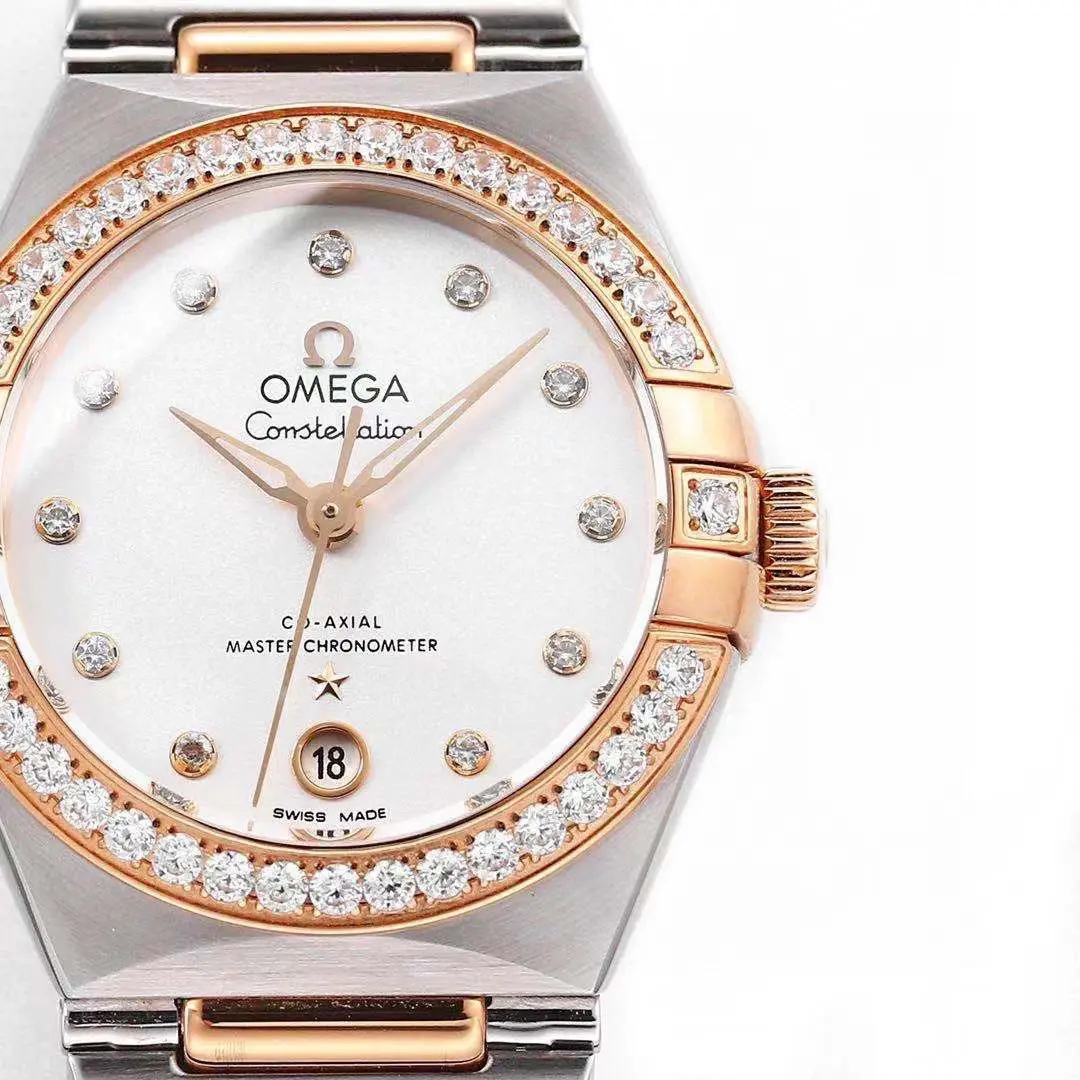 Comfortable Omega Constellation 29mm White Dial Two-Tone VSF Watch Replica –  Quality VSF Timepiece Collection 428