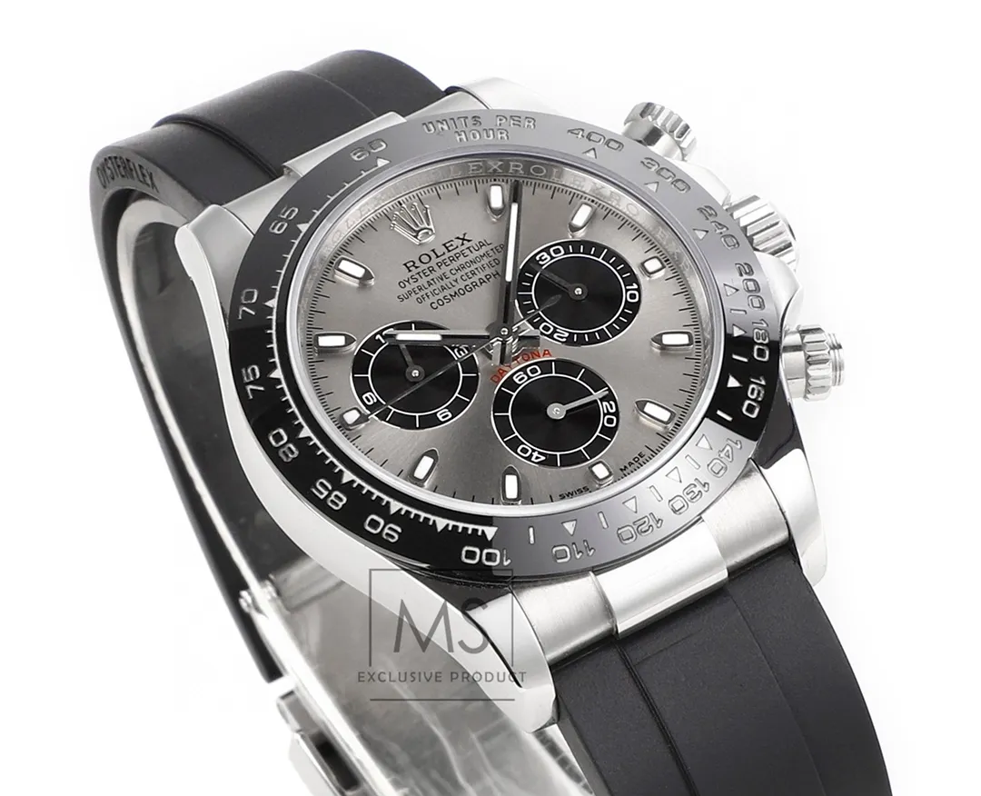 AR Factory Rolex Daytona 4130 – Black Rubber Strap, Panda Dial, Ultra-Thin Case by VSF Watches Official Store Effortless 4906