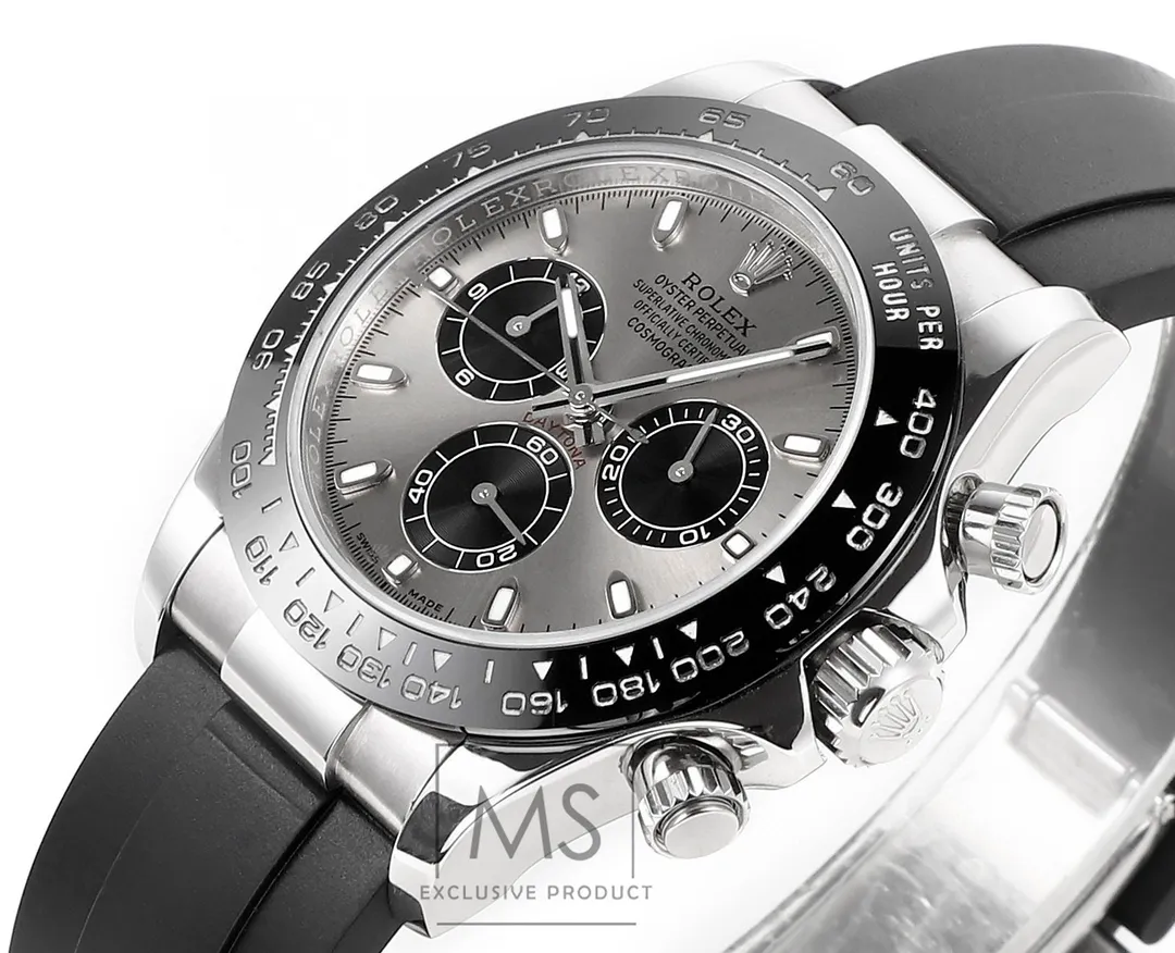 AR Factory Rolex Daytona 4130 – Black Rubber Strap, Panda Dial, Ultra-Thin Case by VSF Watches Official Store Effortless 4906