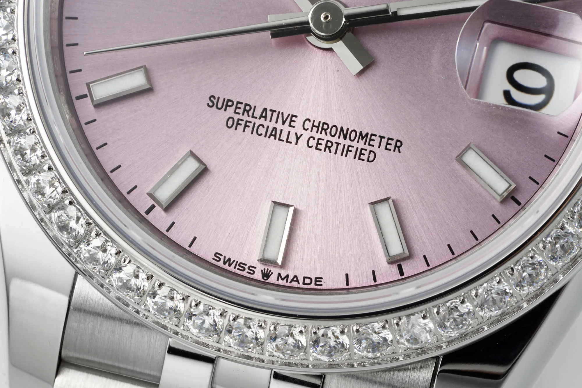AR Factory Rolex Datejust 31mm Pink Dial Diamond Bezel Stainless Steel Jubilee Bracelet Women’s Luxury Watch SmartChoice 4898
