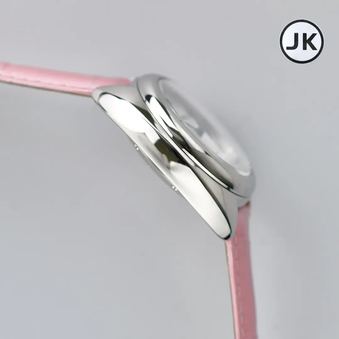 3K Factory Cartier Cle de Cartier Automatic Pink Leather – Best Replica Watches Effortless 2856