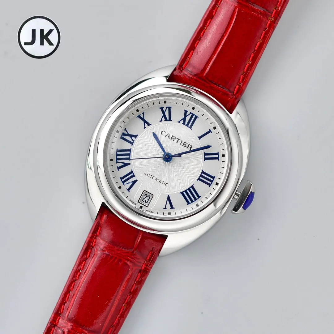 3K Factory Cartier Cle de Cartier Automatic Red Leather – Best Replica Watches WellDesigned 2853