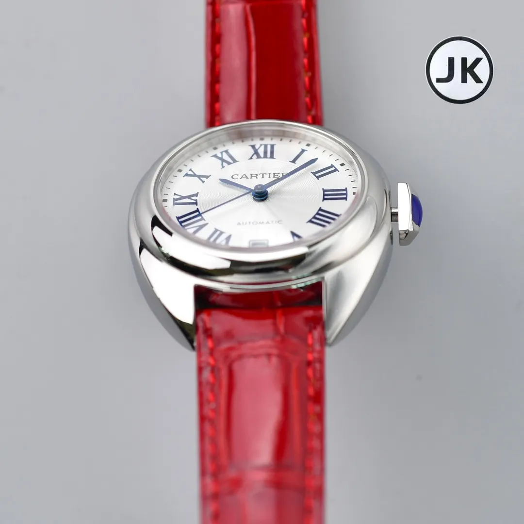 3K Factory Cartier Cle de Cartier Automatic Red Leather – Best Replica Watches WellDesigned 2853