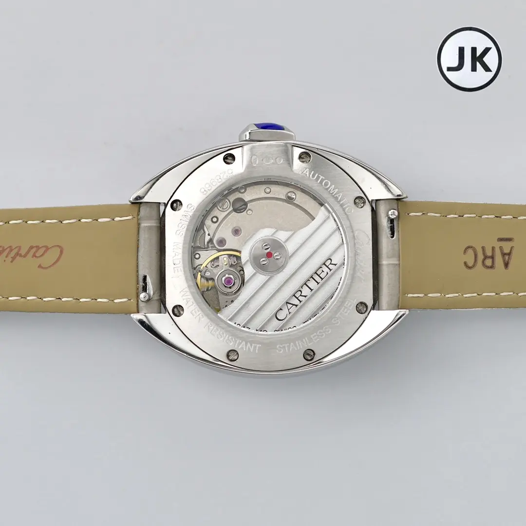 3K Factory Cartier Cle de Cartier Automatic Silver Watch – Best Replica Watches Elegant 2854